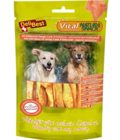 DeliBest Vital Natura Hundesnack Wildlachsöl, 200 g