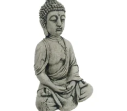 Denscho Beton-Buddha, 19 x 15 x 29 cm