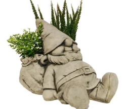 Denscho Beton-Zwerg Fauler Sack, 27 x 33 x 26 cm