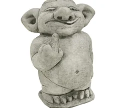 Denscho Stein-Troll Stinkefinger, 14 x 19 x 25 cm