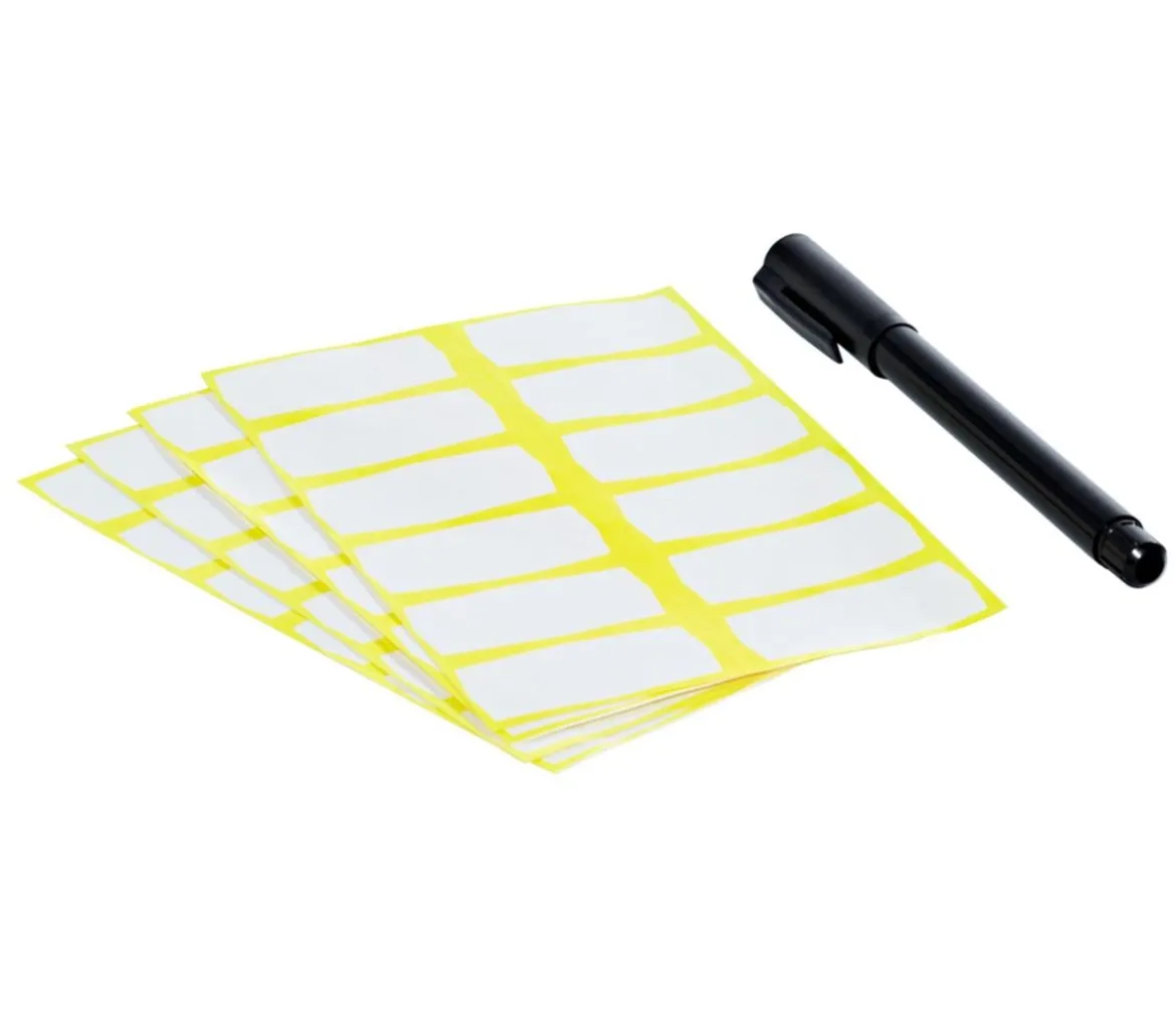 Deti Gärtnerstift mit 48 selbstklebenden Etiketten, wasserfest
