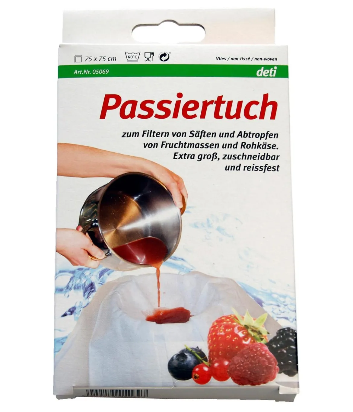 Deti Passiertuch, ca. B75/T75 cm