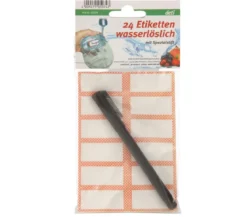 deti wasserlösliche Etiketten inkl. Spezialstift, 24er-Set