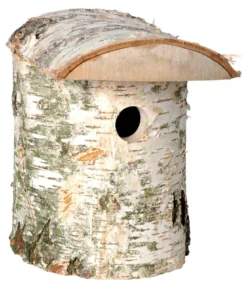 dobar® green label Nistkasten aus Birke, ca. B14/H22/T14 cm