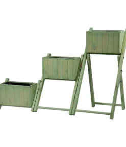 dobar Holz-Pflanztreppe klappbar, ca. B41/H85/T55 cm