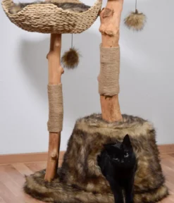 dobar® petlife Design-Katzenmöbel Tony, ca. B60/H111/T45 cm
