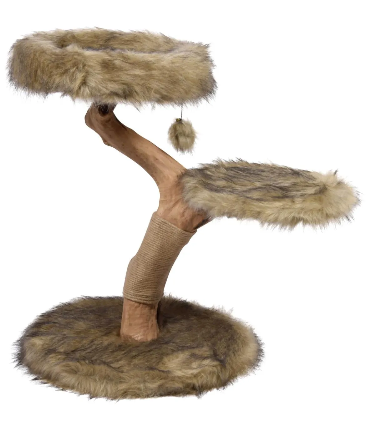 dobar® petlife Design-Kratzbaum Jimmy, braun, ca. B50/H78/T50 cm