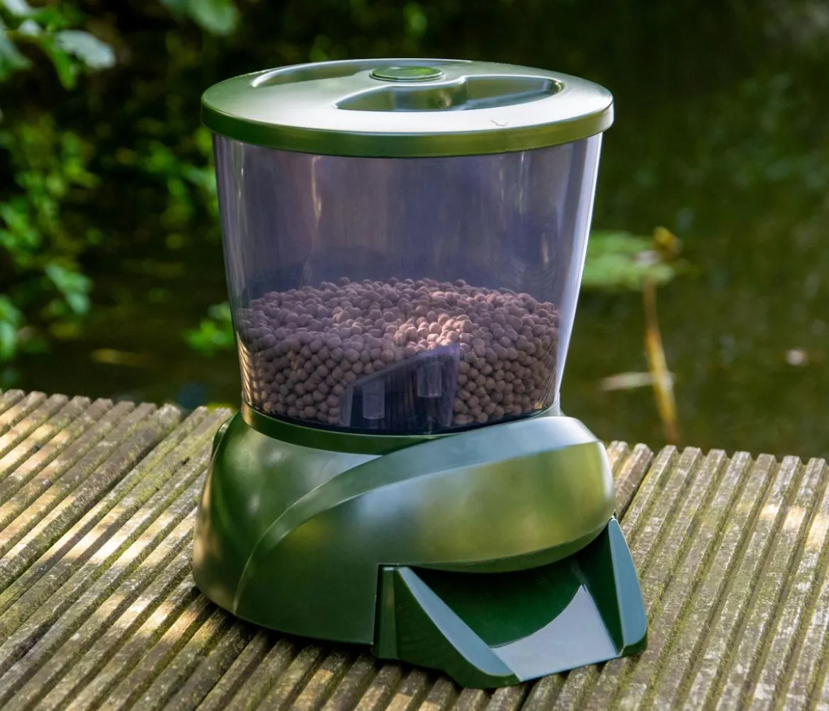 dobar® petlife Teichfischfutterautomat, ca. B22,5/H26,5/T22 cm
