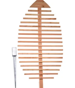 dobar Rankhilfe in Blattform, ca. B84/H160 /T6,5 cm