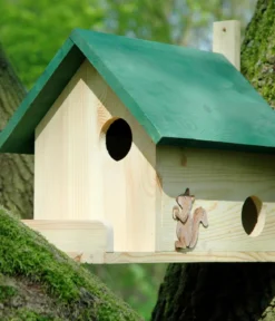 dobar® wildlife Eichhörnchenkobel, ca. B47,5/H34,5/T26 cm