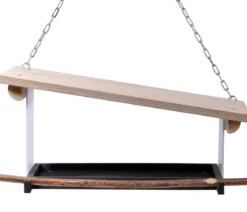 dobar® wildlife Vogelfutterhaus Futura II, ca. B38/H18/T22 cm