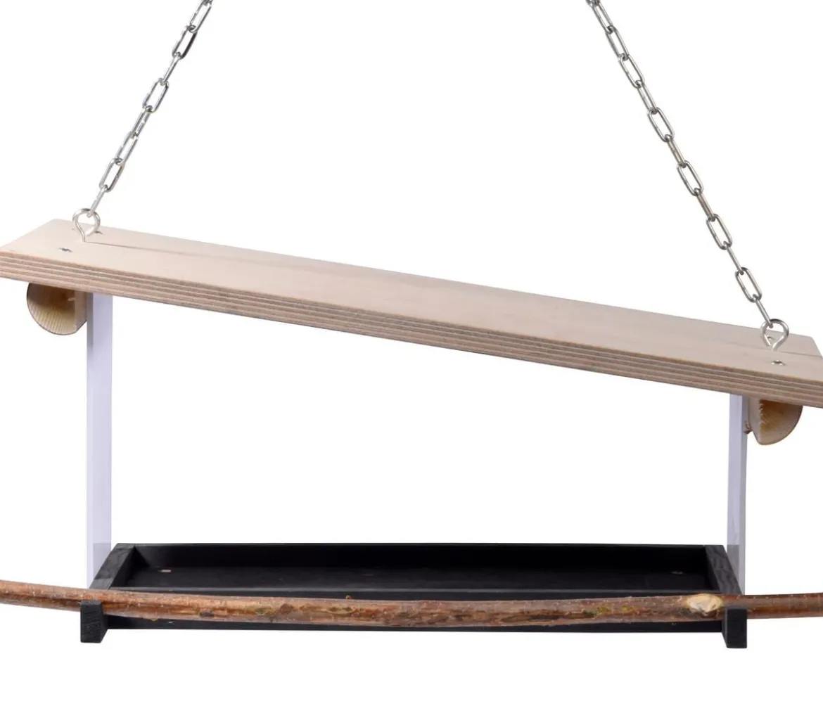 dobar® wildlife Vogelfutterhaus Futura II, ca. B38/H18/T22 cm