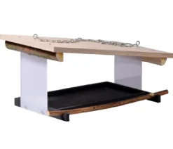 dobar® wildlife Vogelfutterhaus Futura II, ca. B38/H18/T22 cm