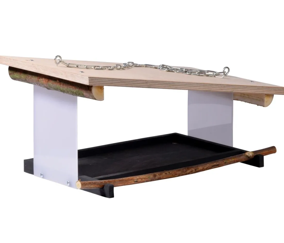 dobar® wildlife Vogelfutterhaus Futura II, ca. B38/H18/T22 cm