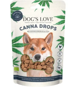 DOG'S LOVE Hundesnack Canna Drops, 150 g