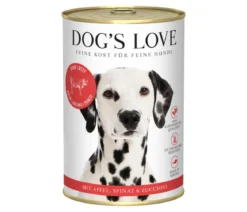 DOG'S LOVE Nassfutter für Hunde Adult, 6 x 400 g