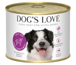 DOG'S LOVE Nassfutter für Hunde Adult, 6 x 200 g