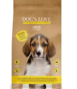DOG'S LOVE Trockenfutter für Hunde Junior
