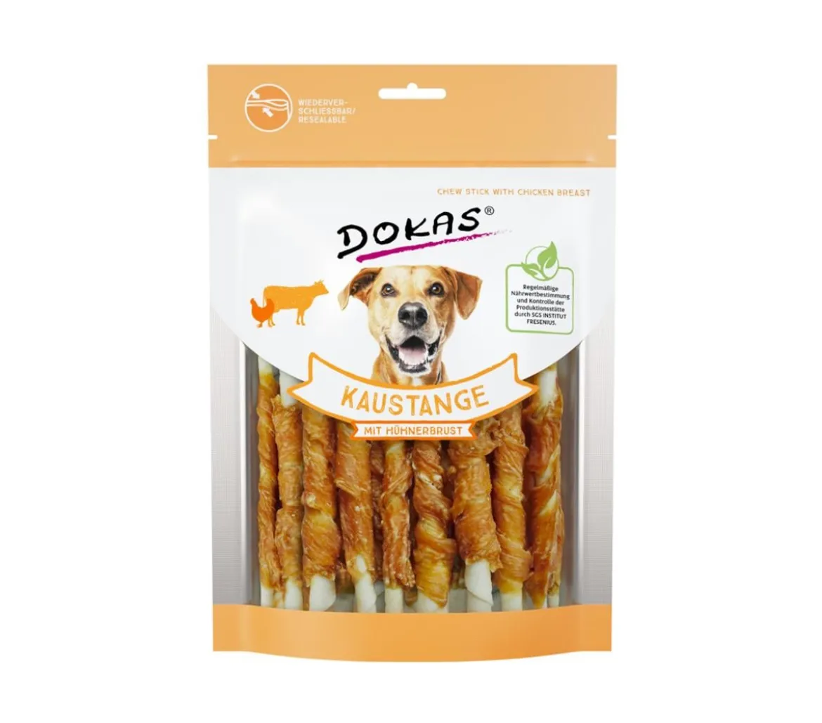 Dokas Hundesnack Kaustange mit Hühnerbrust, 200 g