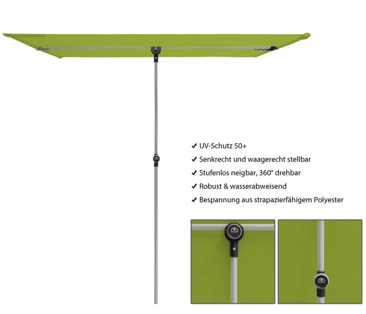 Doppler Active Balkonblende, ca. B180/T130 cm