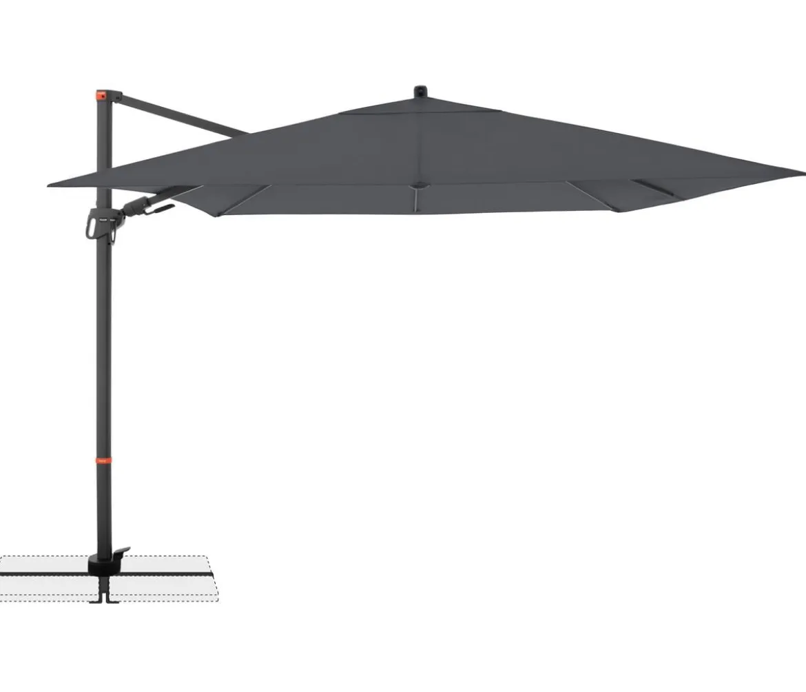 Doppler Ampelschirm myZone AX, quadratisch, ca. B280/T280 cm