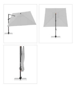 Doppler Ampelschirm myZone AX, quadratisch, ca. B280/T280 cm