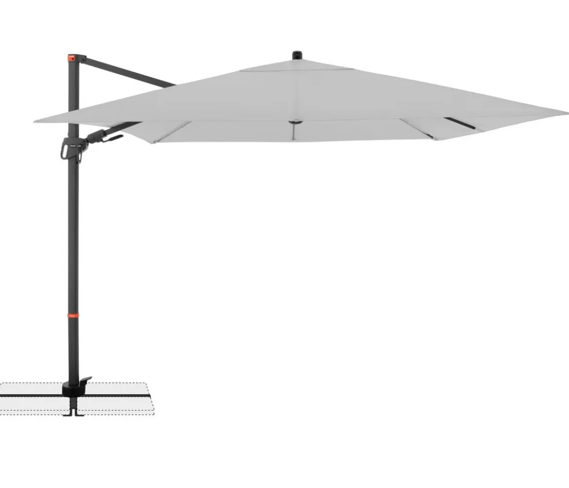 Doppler Ampelschirm myZone AX, quadratisch, ca. B280/T280 cm