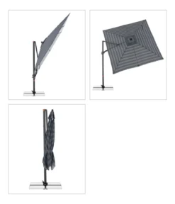 Doppler Ampelschirm myZone AX, quadratisch, ca. B280/T280 cm