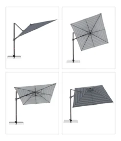 Doppler Ampelschirm myZone AX, quadratisch, ca. B280/T280 cm