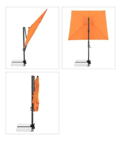 Doppler Ampelschirm myZone AX, quadratisch, ca. B210/T210 cm