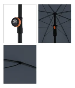 Doppler Balkonschirm myZone, rund, ca. Ø200 cm