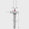 Doppler Bodenanker für Sonnenschirm