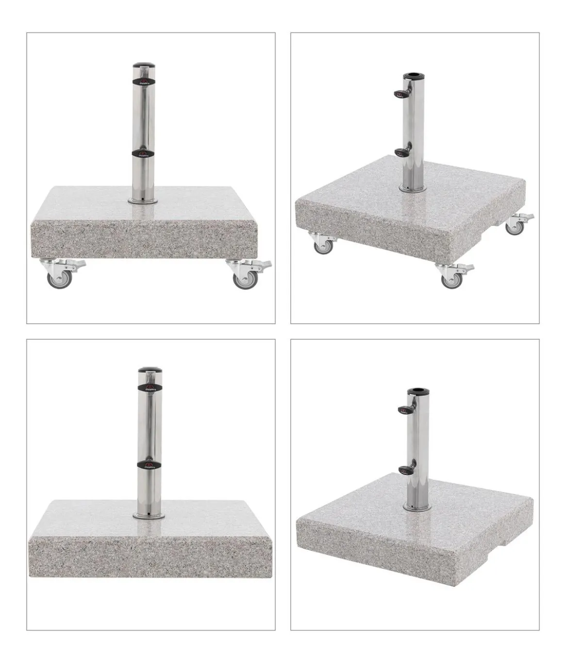 Doppler Granit-Schirmständer Life, 30 kg