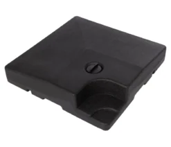Doppler Schirmständer-Beschwerplatten, 2er-Set