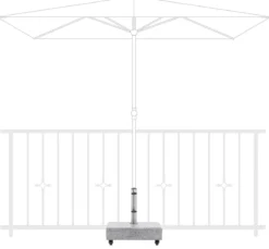Doppler Schirmständer, 25 kg