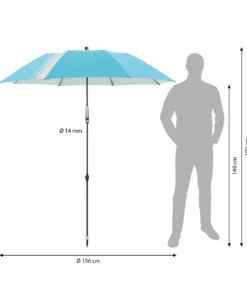 Doppler Sonnenschirm Expert Multi Push Up, ca. Ø156/H190 cm