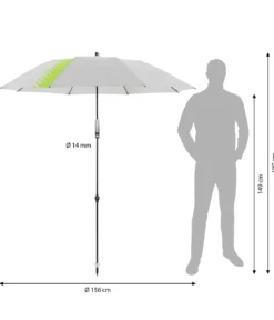 Doppler Sonnenschirm Expert Multi Push Up, ca. Ø156/H190 cm