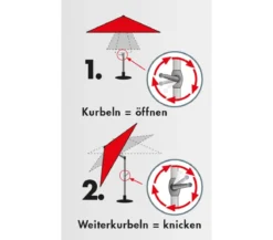 Doppler Sonnenschirm Expert Auto Tilt, rund, ca. Ø320 cm