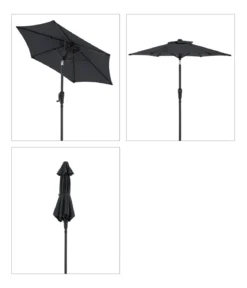 Doppler Sonnenschirm Life, rund, ca. Ø180 cm