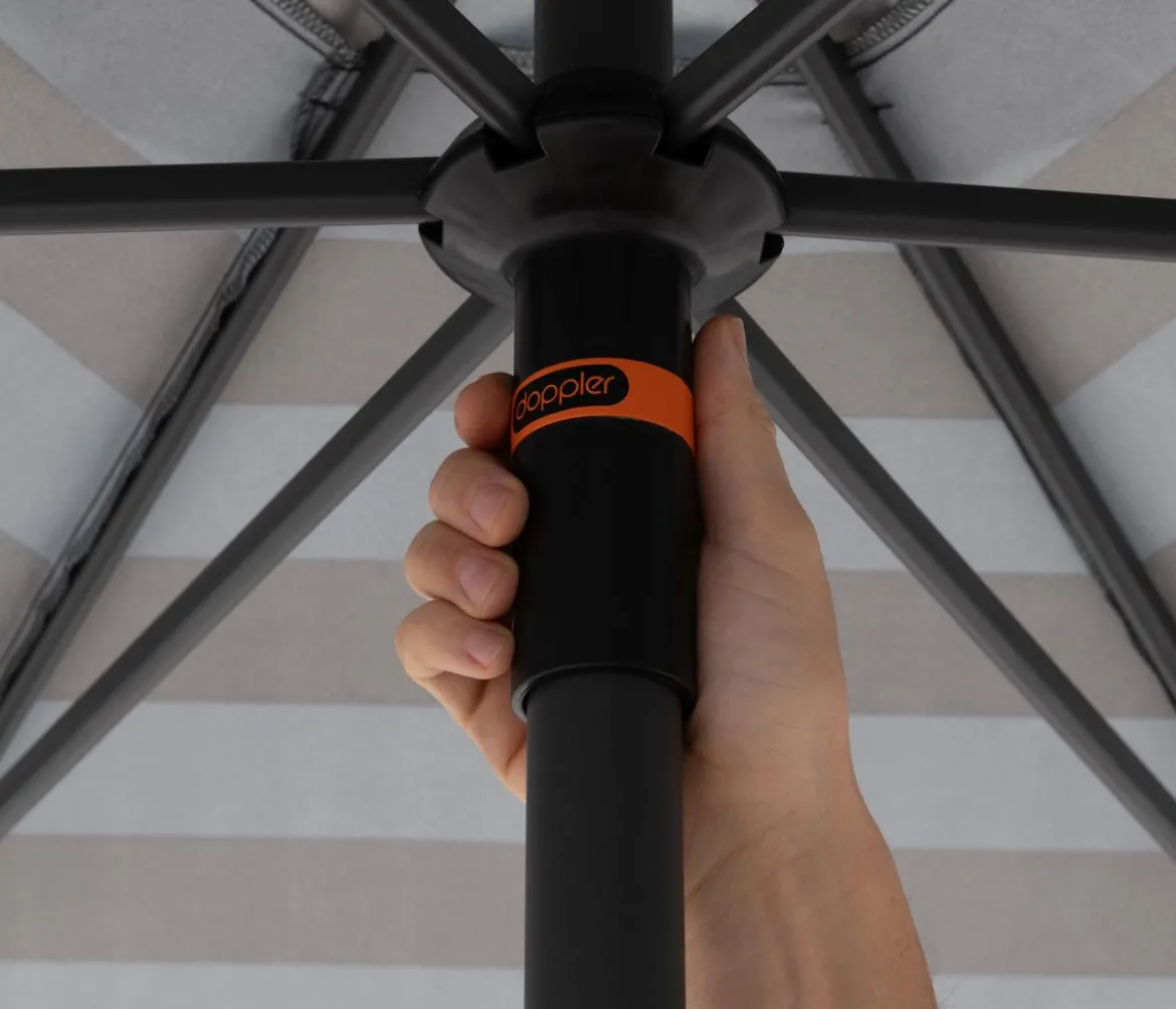 Doppler Sonnenschirm myZone Push Up, rund, ca. Ø300 cm