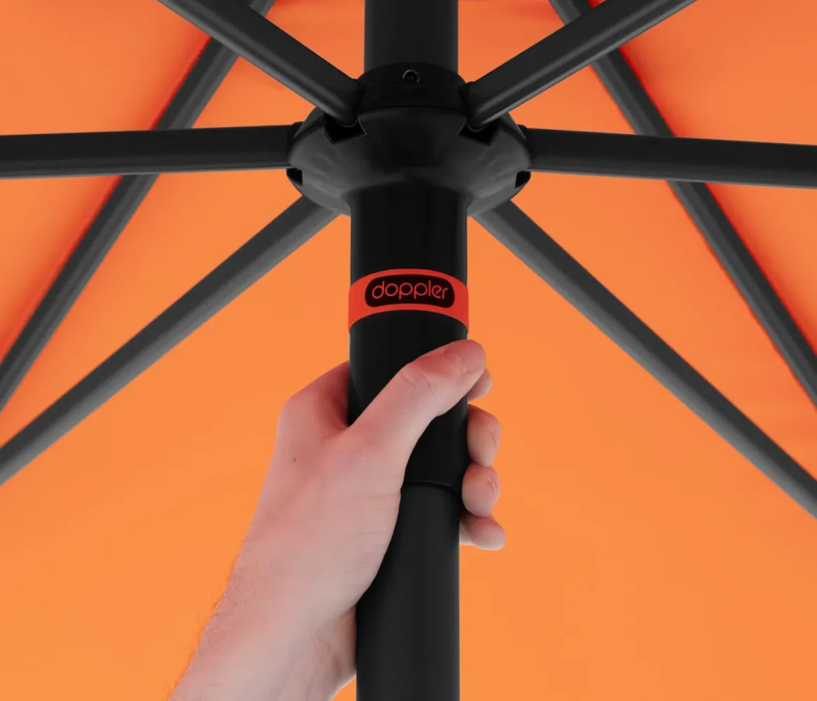 Doppler Sonnenschirm myZone Push Up, rund, ca. Ø300 cm