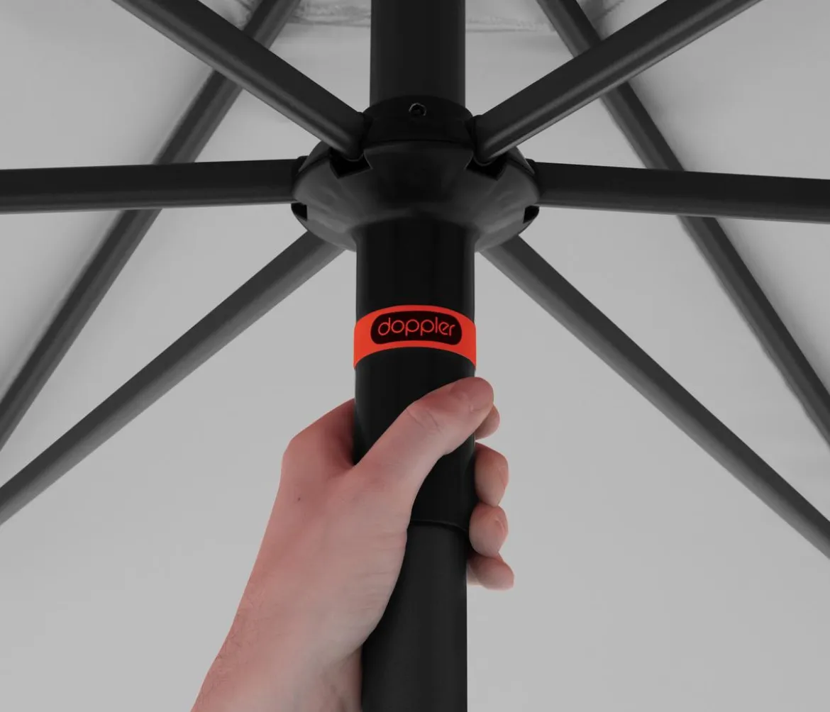 Doppler Sonnenschirm myZone Push Up, rund, ca. Ø300 cm