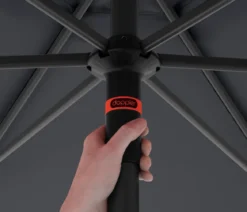Doppler Sonnenschirm myZone Push Up, rund, ca. Ø300 cm