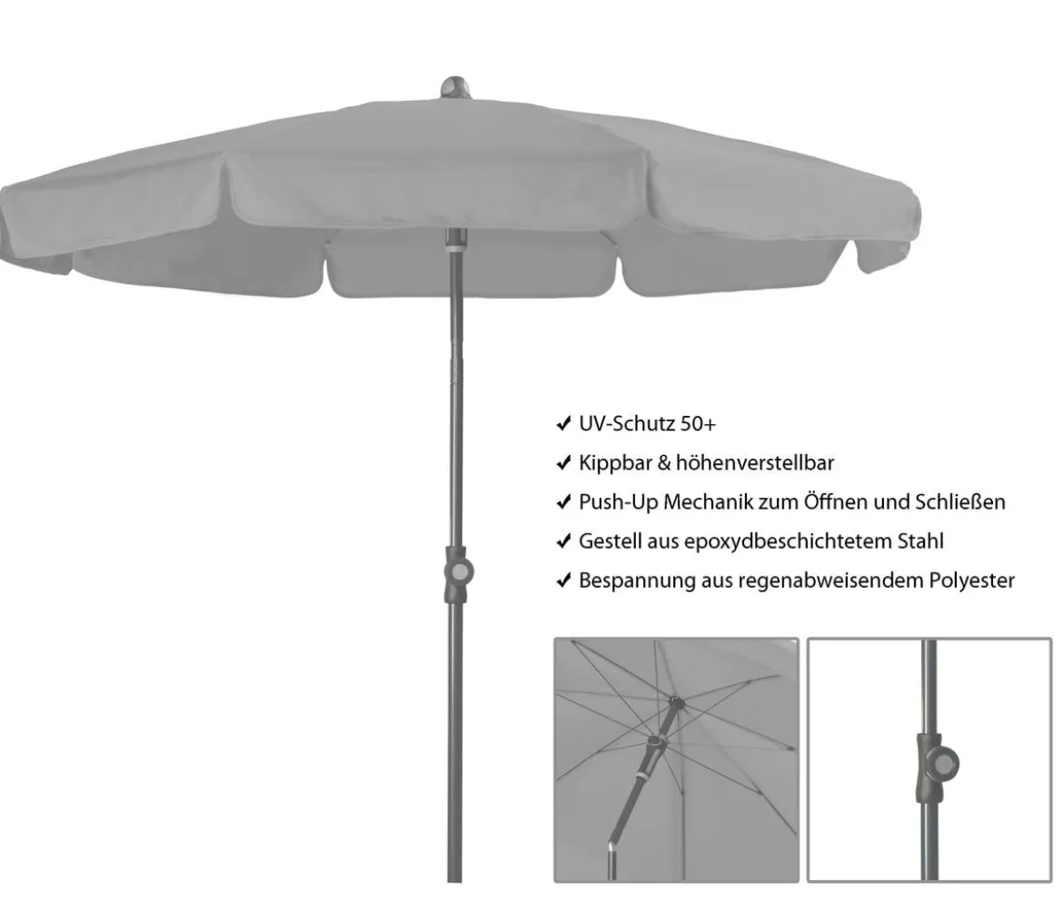 Doppler Sonnenschirm Sun Line Neo, ca. Ø149/H230 cm