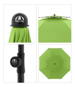 Doppler Sonnenschirm Windprofi Neo, rund, ca. Ø200 cm