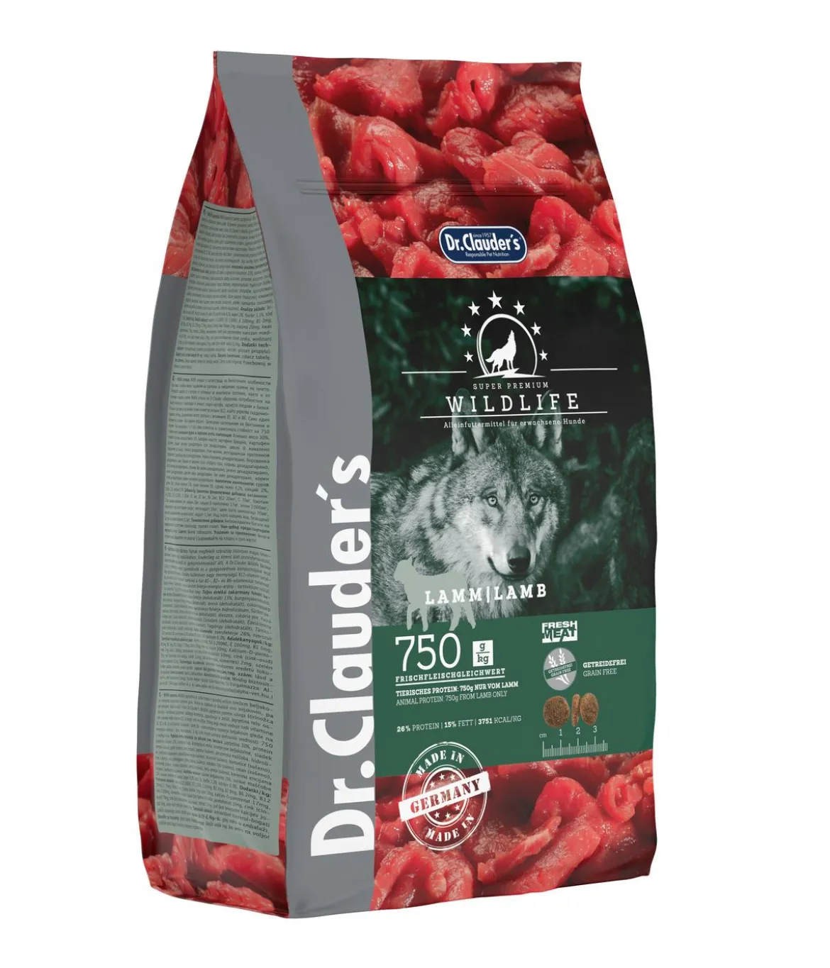 Dr. Clauder’s® Trockenfutter für Hunde Wildlife Adult