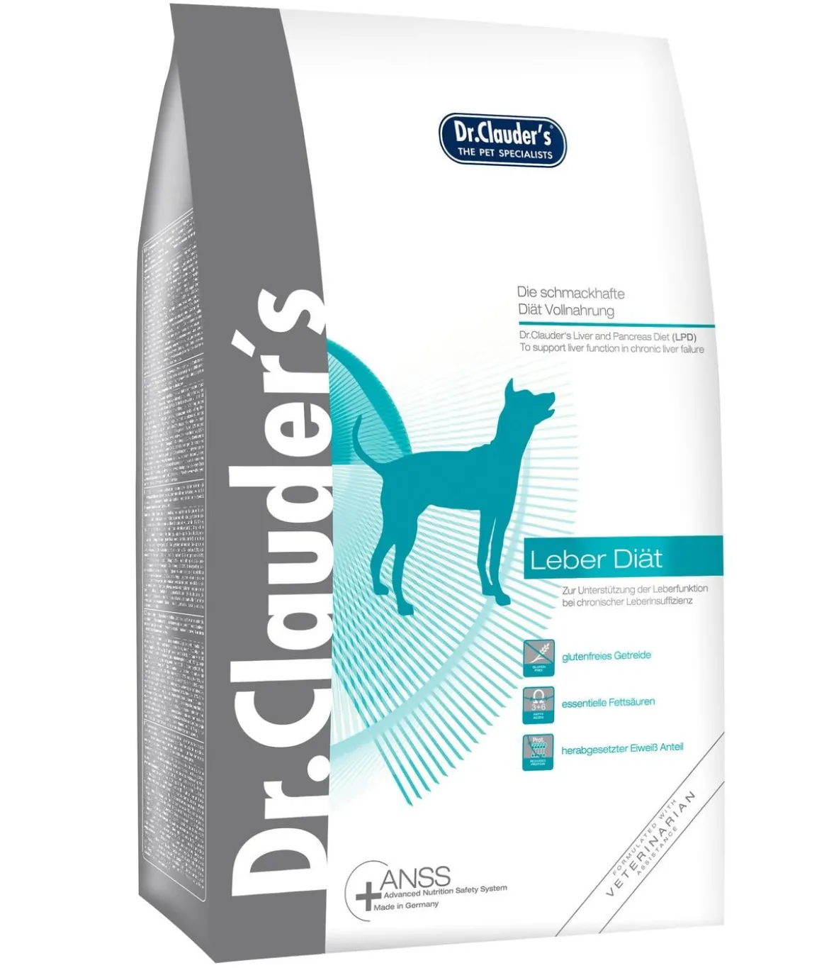 Dr. Clauder's® Trockenfutter für Hunde LPD Leberdiät