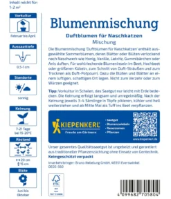 Duftblumen für Naschkatzen Mix, Saatgut von Kiepenkerl