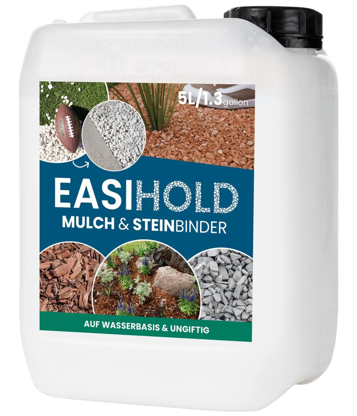 EasiHold Mulch & Steinbinder, 5 l