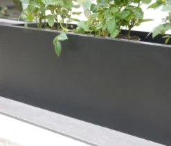 Eastwest Fiberglas-Blumenkasten Supremo, rechteckig